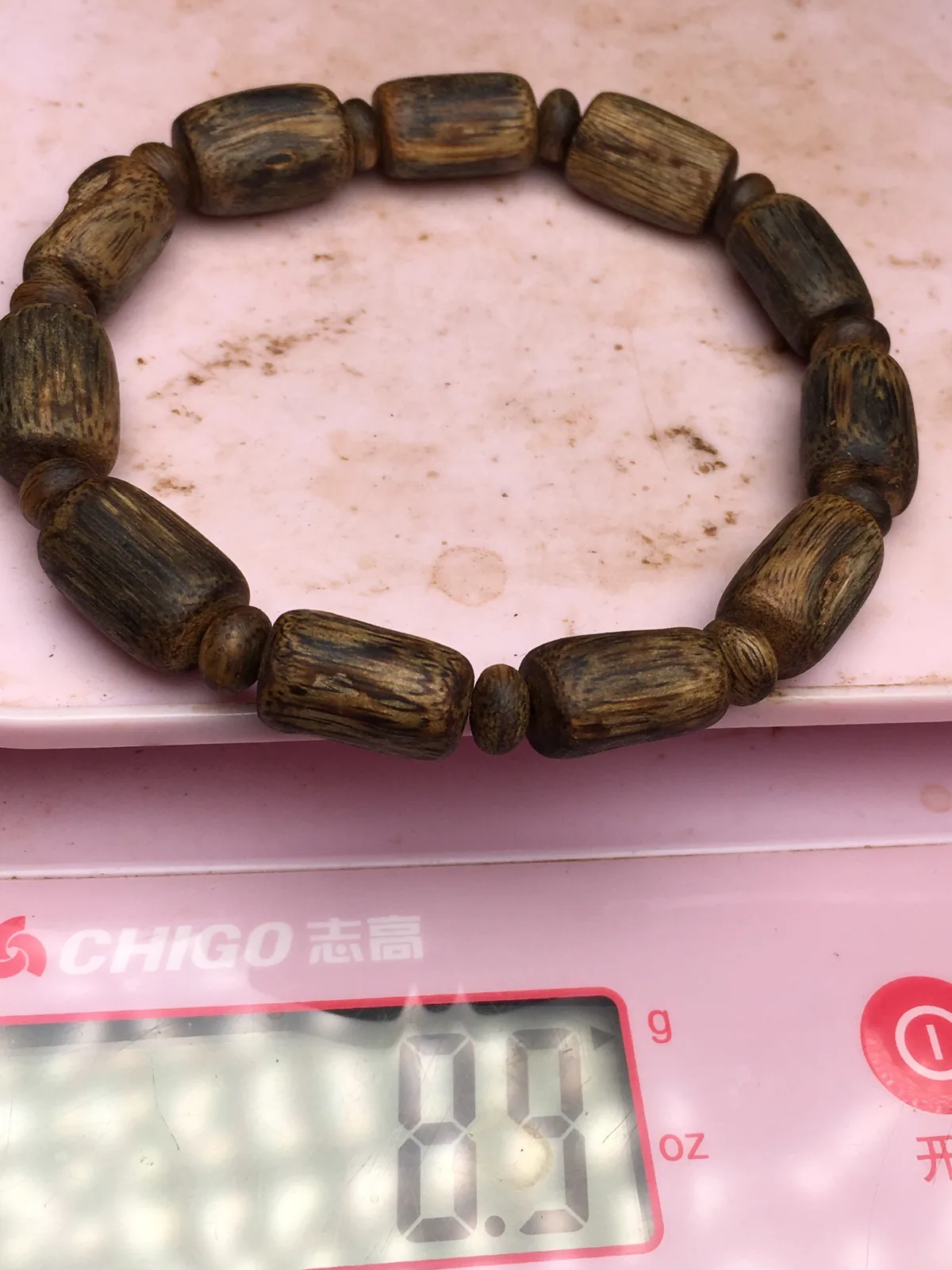 Agarwood Barrel Bead Bracelet I — photo 5 of 9