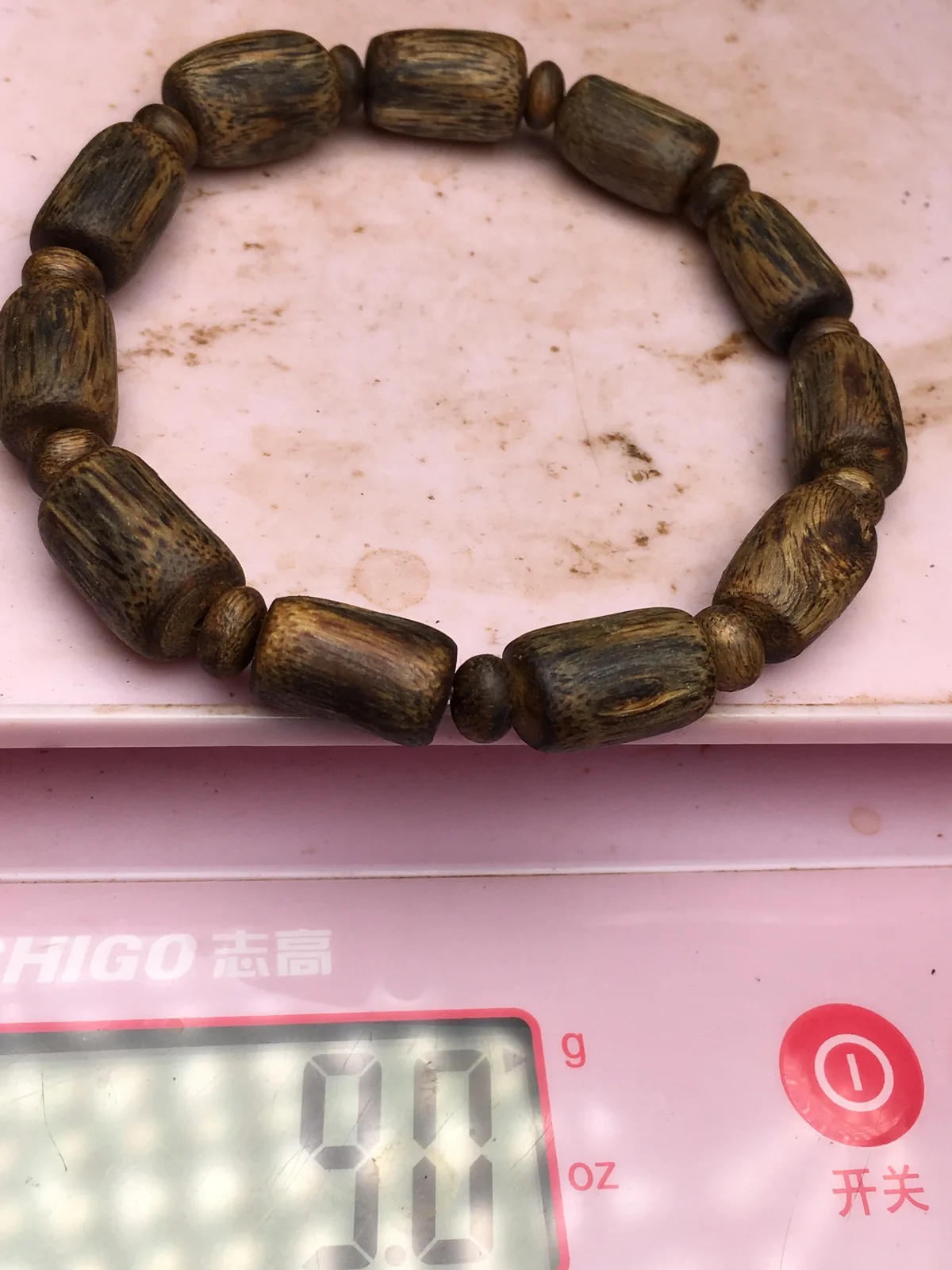 Agarwood Barrel Bead Bracelet I — photo 7 of 9