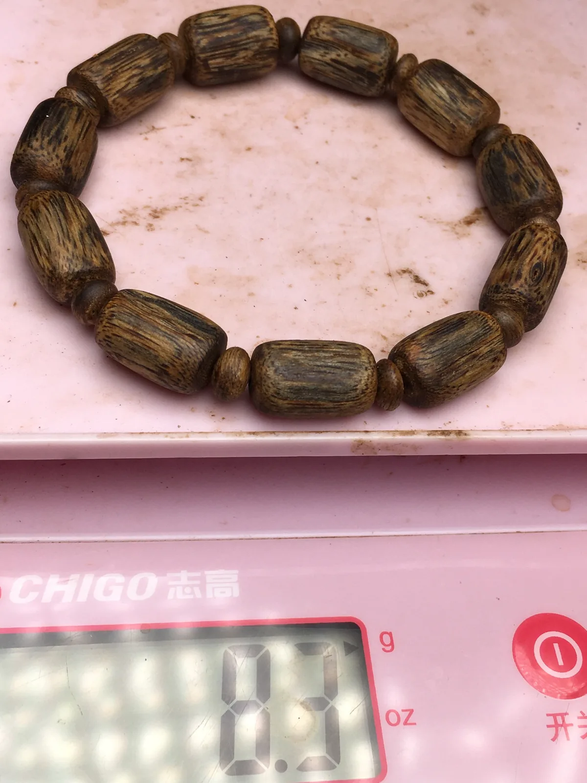 Agarwood Barrel Bead Bracelet I — photo 9 of 9