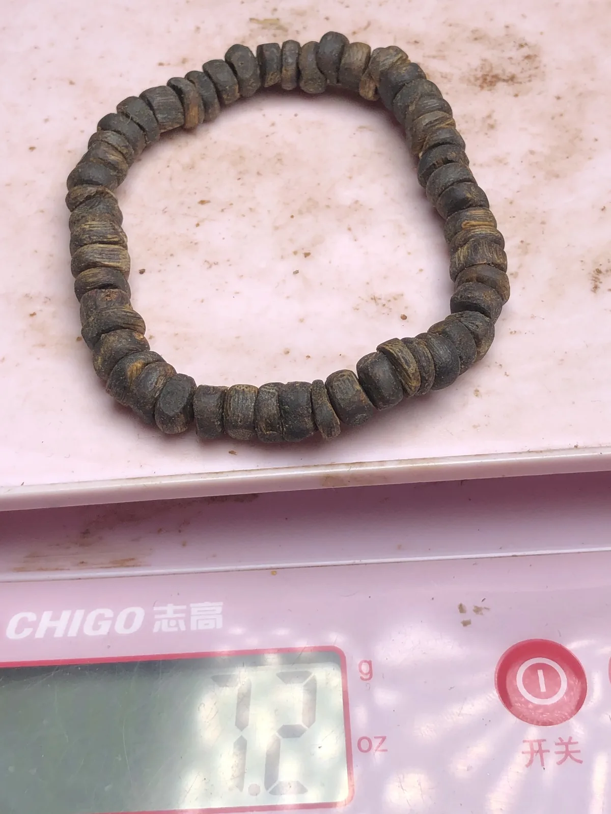 Agarwood Cube Bead Multi-Wrap Bracelet II — photo 9 of 9