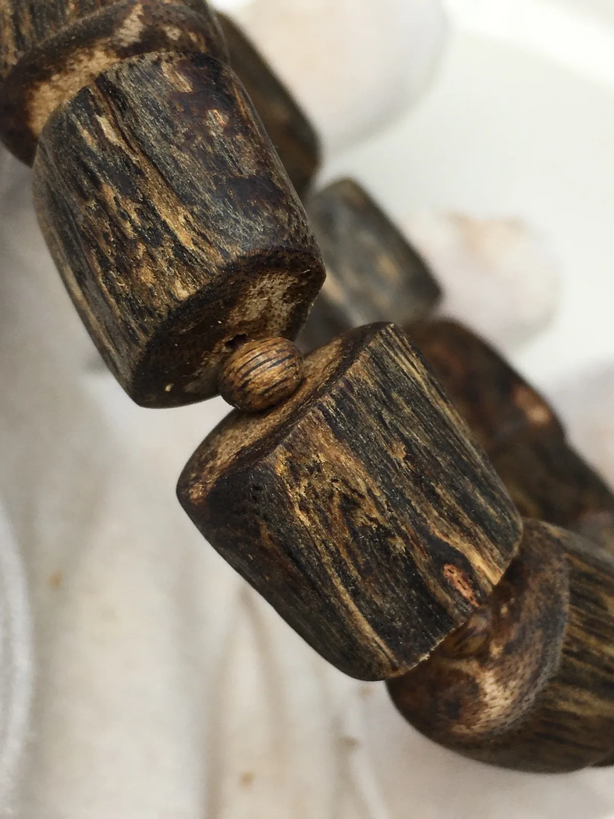 Agarwood Cube Bead Bracelet VII — photo 7 of 9