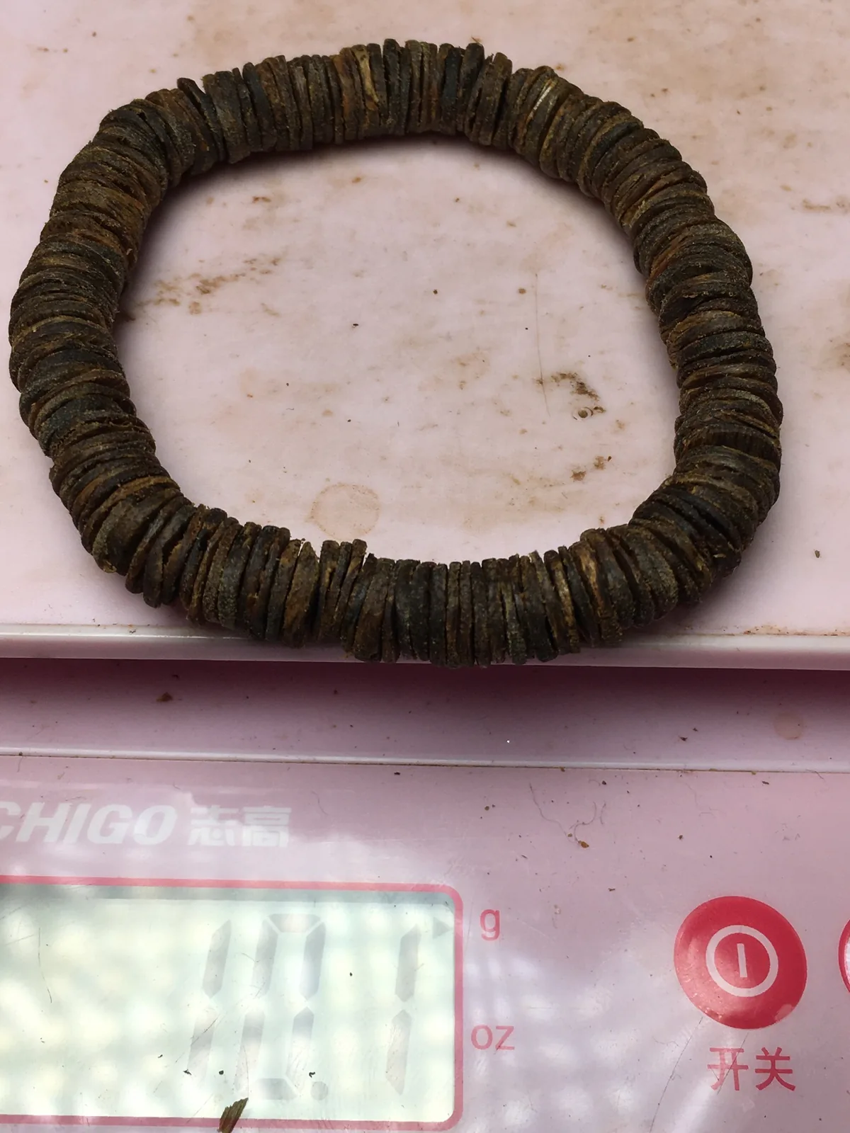 Agarwood Disc Bead Multi-Wrap Bracelet II — photo 5 of 9