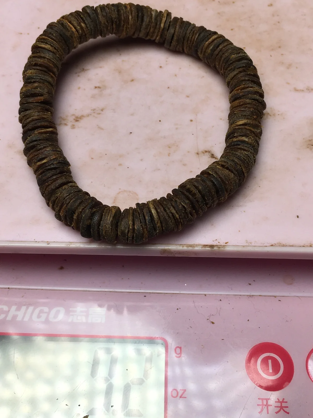 Agarwood Disc Bead Multi-Wrap Bracelet II — photo 9 of 9