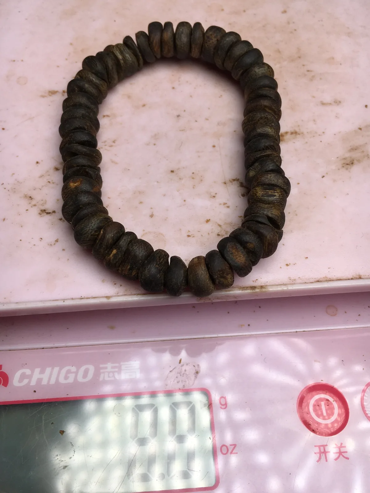 Agarwood Disc Bead Multi-Wrap Bracelet III — photo 3 of 8