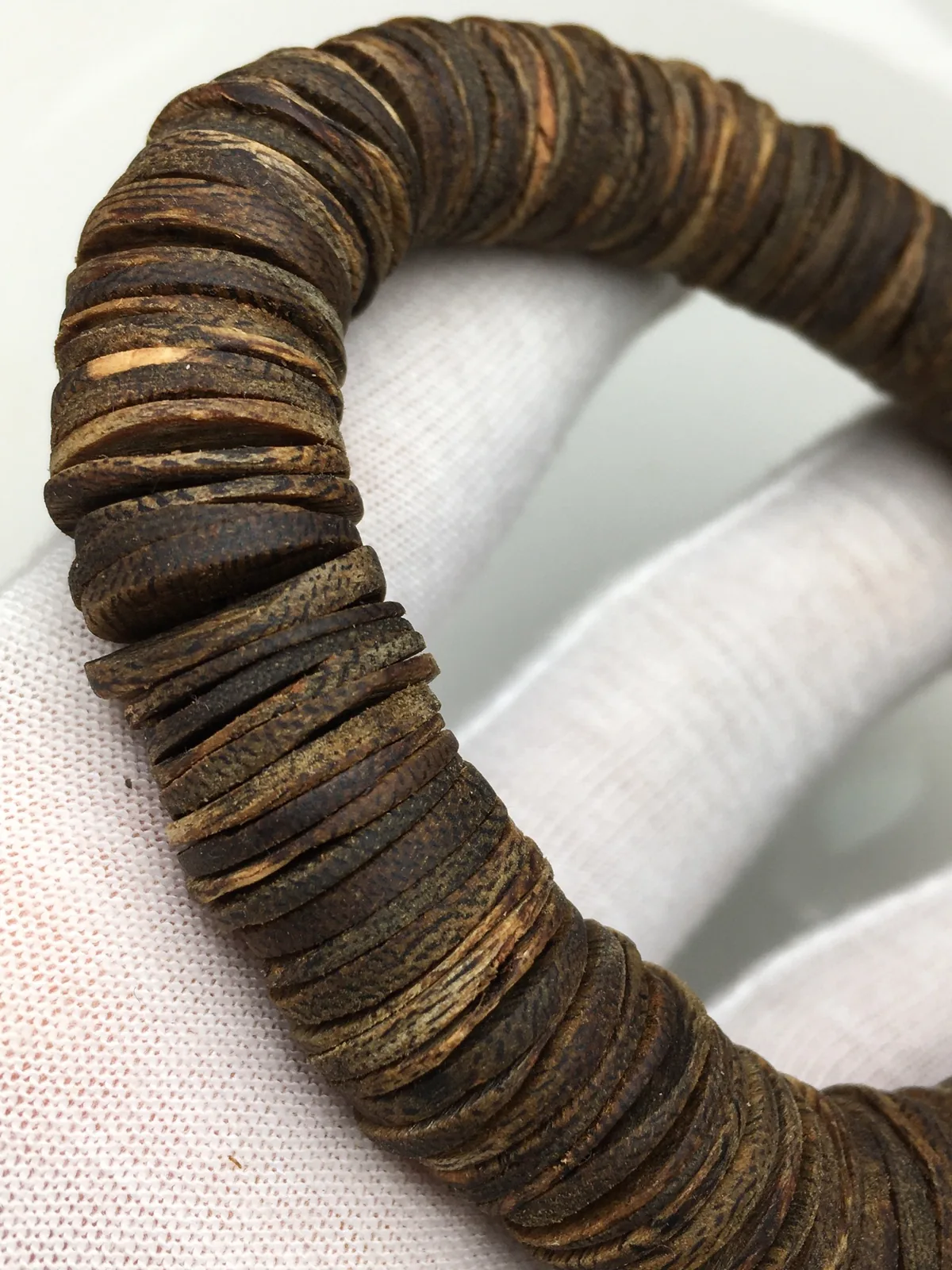 Agarwood Disc Bead Bracelet I, second view