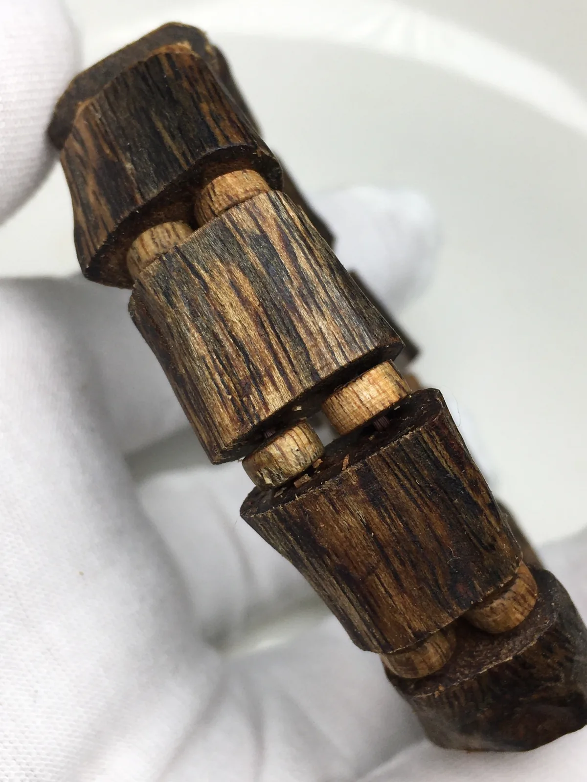Agarwood Long Barrel Bracelet II — photo 7 of 9