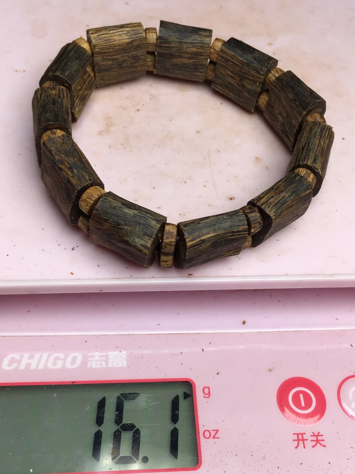 Agarwood Long Barrel Bracelet II — photo 9 of 9