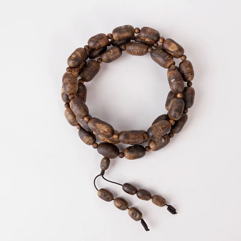 Agarwood Natural-Form Multi-Wrap Bracelet I — photo 3 of 3