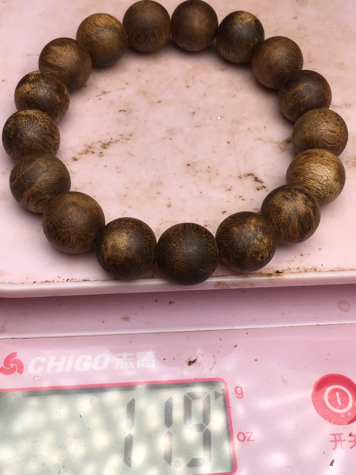 Loose Agarwood Beads I — real photo 17