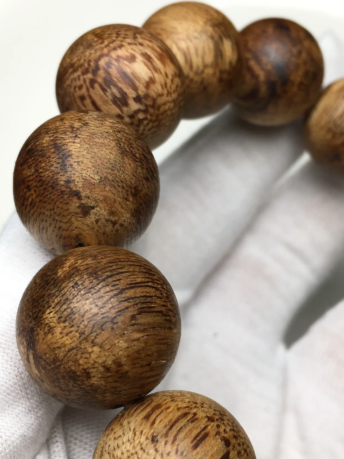 Agarwood Round Bead Bracelet I, second view