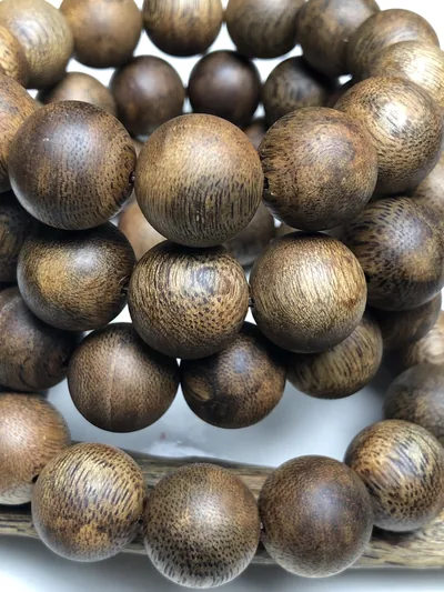 Agarwood Round Bead Bracelet III