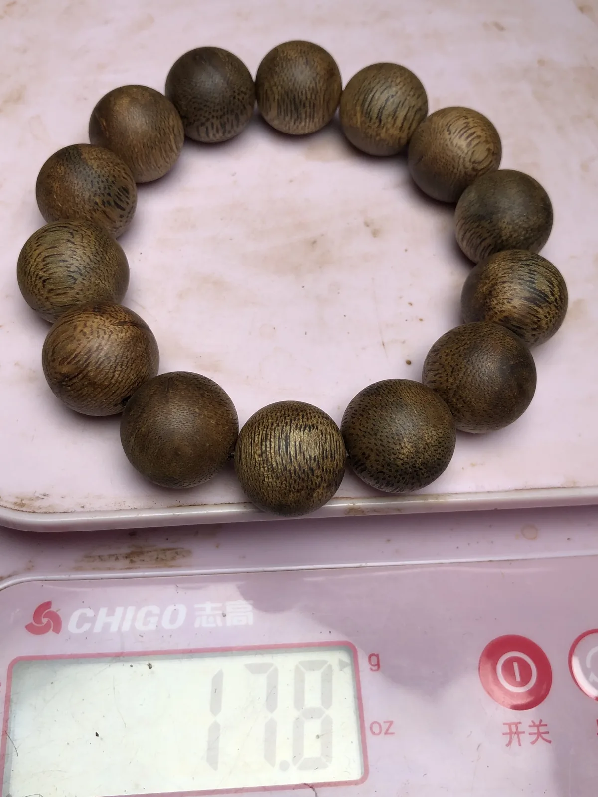 Agarwood Round Bead Bracelet III — photo 9 of 9