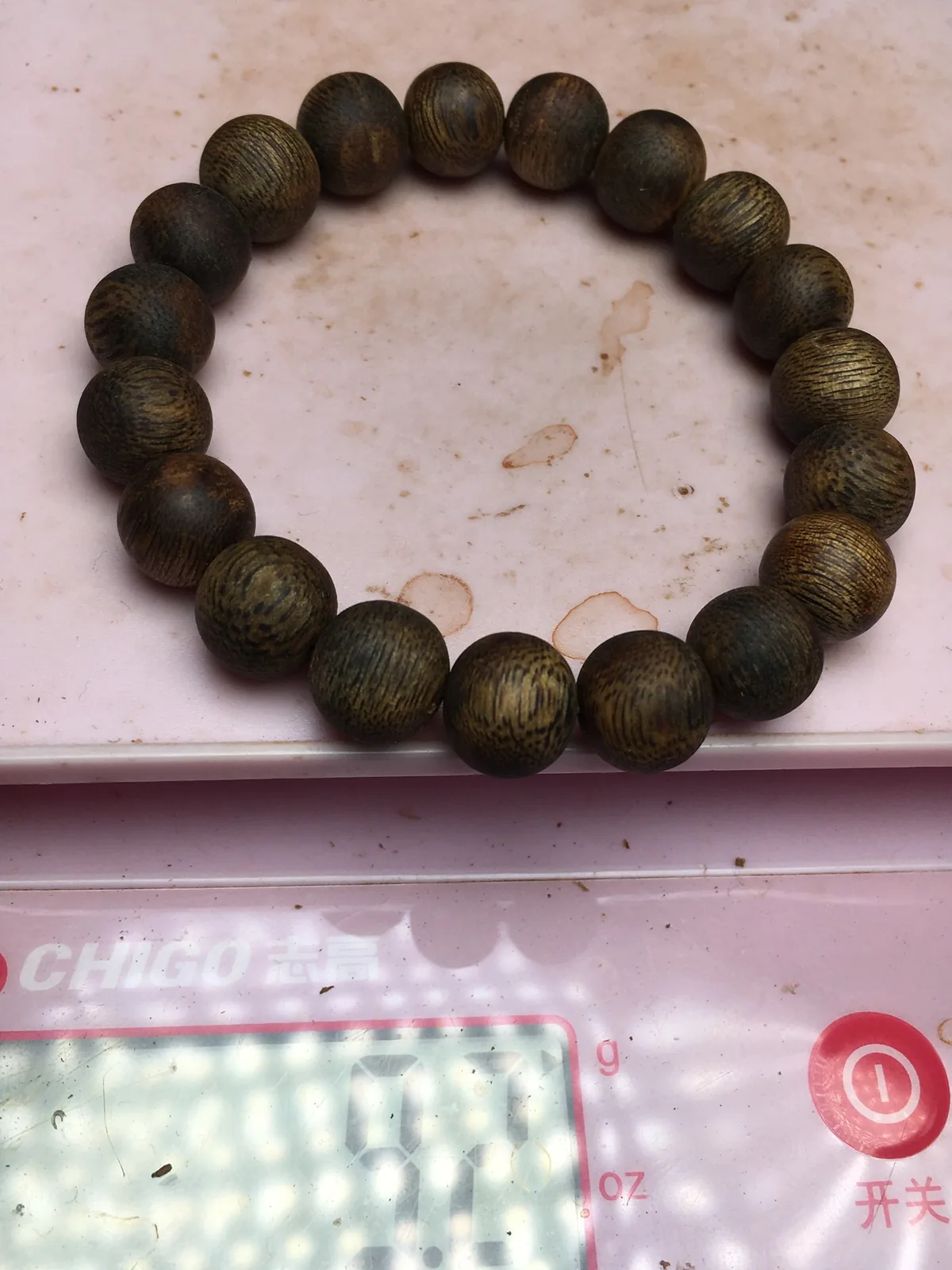 Agarwood Round Bead Bracelet VI — photo 9 of 9