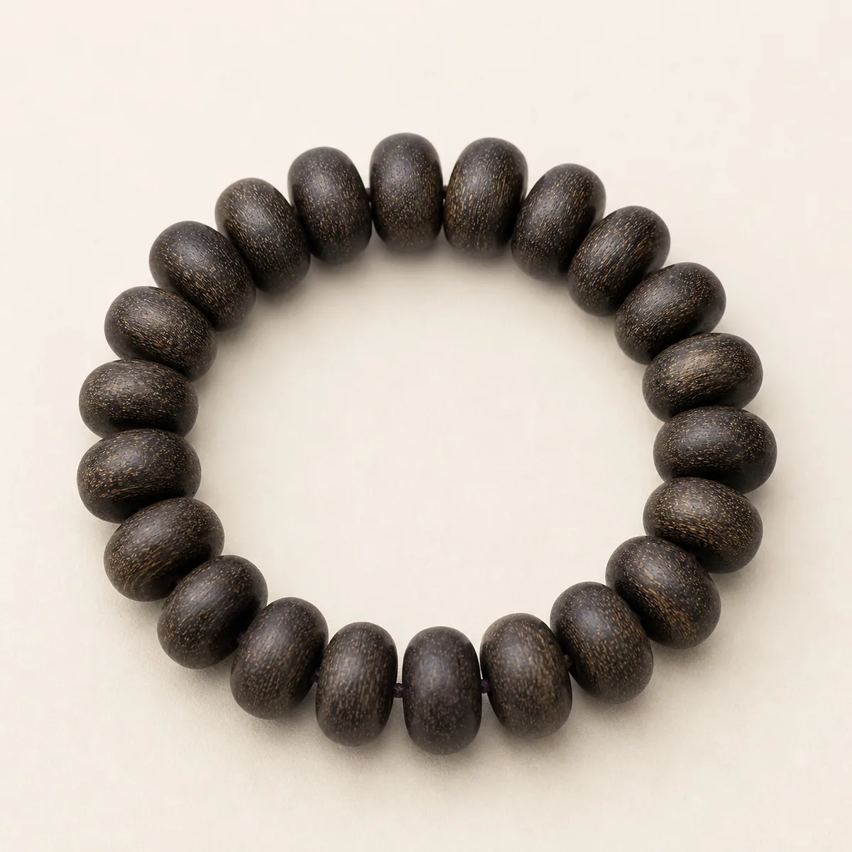 Agarwood Abacus Bead Bracelet