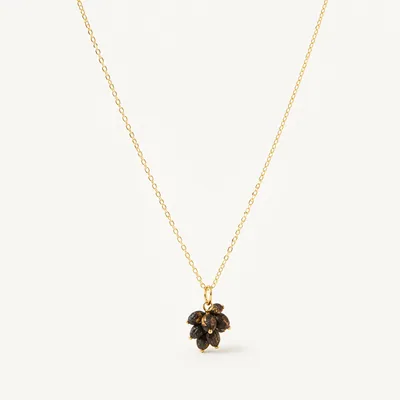 Agarwood Flower Cluster Pendant
