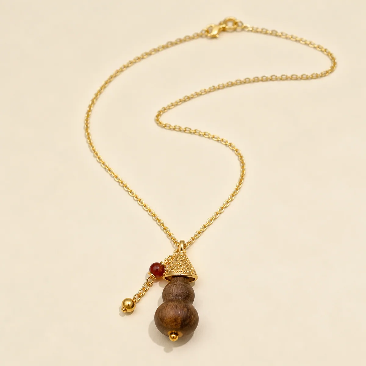 Agarwood Gourd Pendant