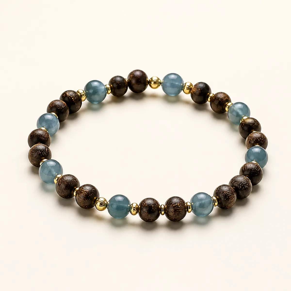 Agarwood & Jadeite Bracelet III — photo 1 of 1