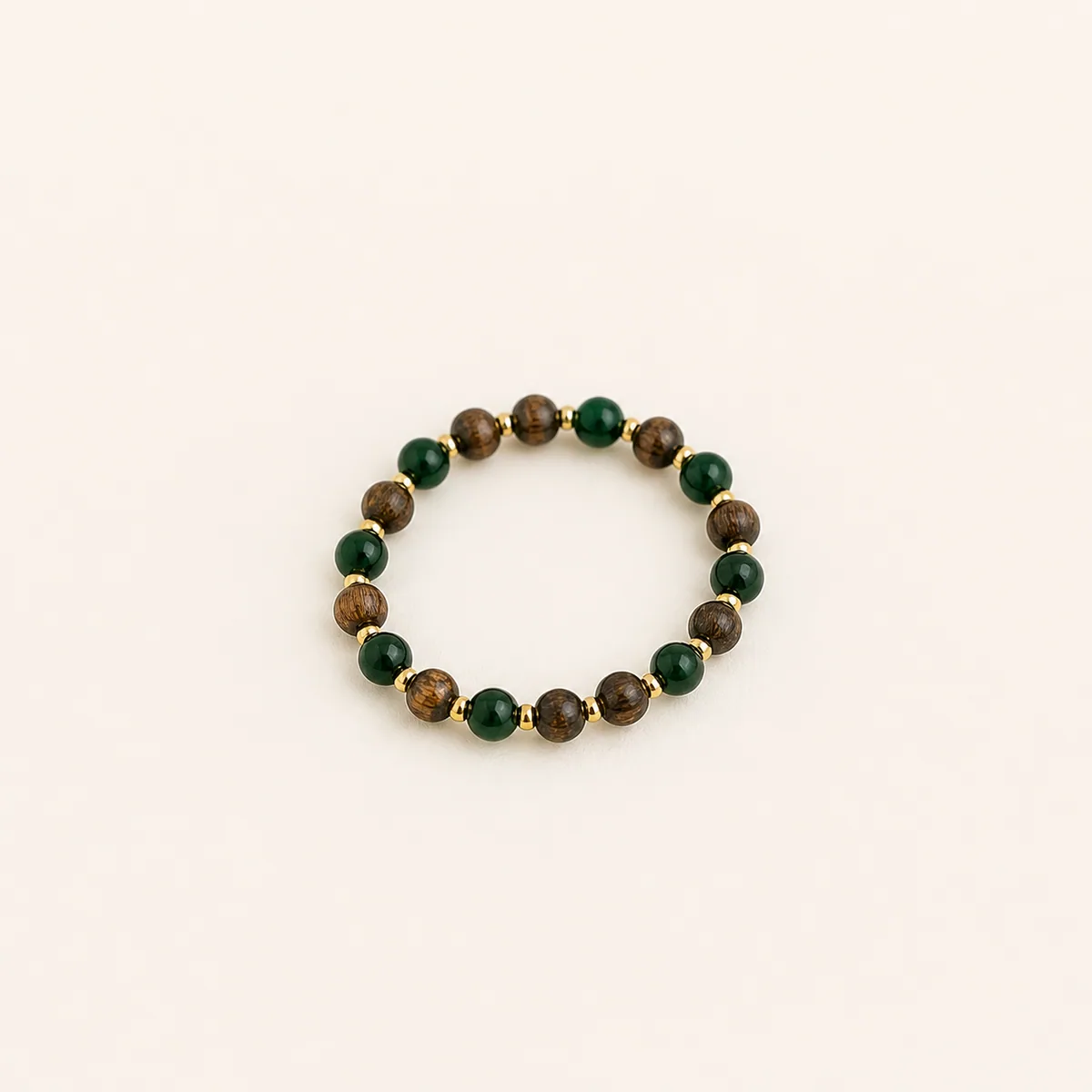 Agarwood & Jadeite Ring II