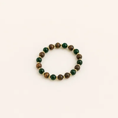Agarwood & Jadeite Ring II