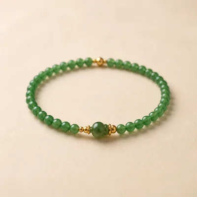 Jadeite Gourd Bracelet